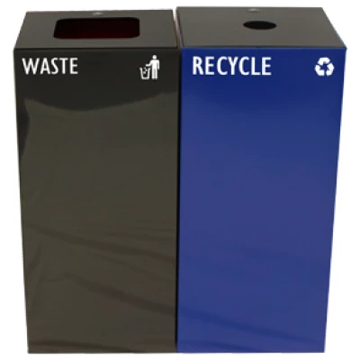 commercial trash cans and recycling containers