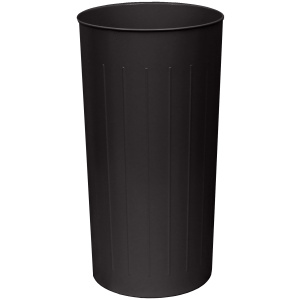 Witt Industries Waste Basket Collection Indoor Waste Receptacles in Black
