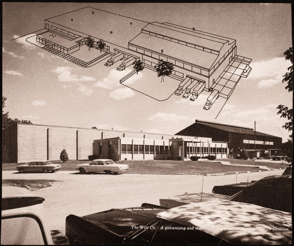 Historical Photo of Witt Manufacturing Plant