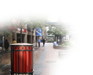 Witt Industries Decorative Collection Open Top Waste Containers in Red