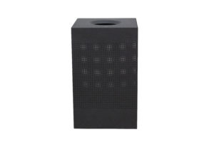 Witt Industries Celestial Series Collection Indoor Waste Receptacles in Black