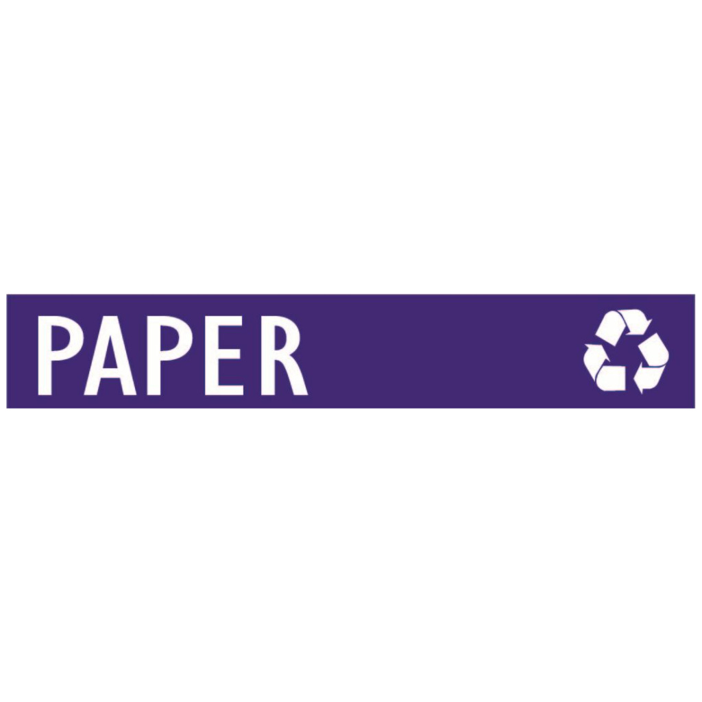 Paper Recycle Print Banner Witt