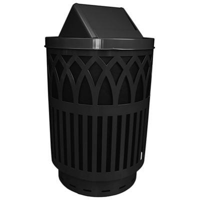 commercial garbage can
