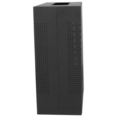 Witt Industries Celestial Collection Waste Receptacles in Black
