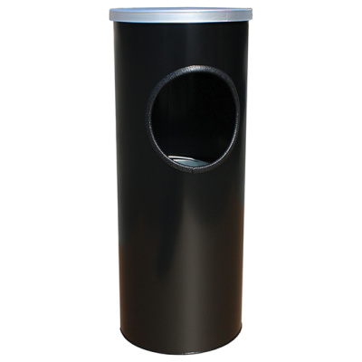 Witt Industries Classic Ash Urn Collection Commercial Garbage Cans in Black
