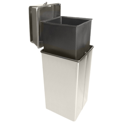 Witt Industries Classic Security Commercial Garbage Cans and Liner