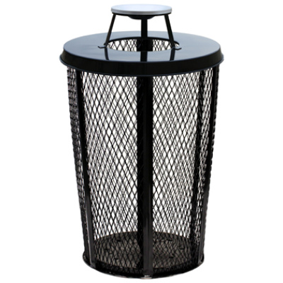 commercial trash can