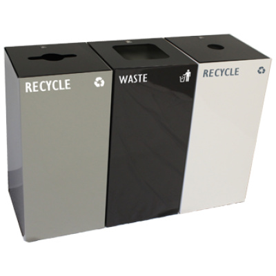 office trash can and recycling containers