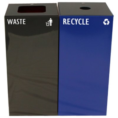 commercial trash cans and recycling containers