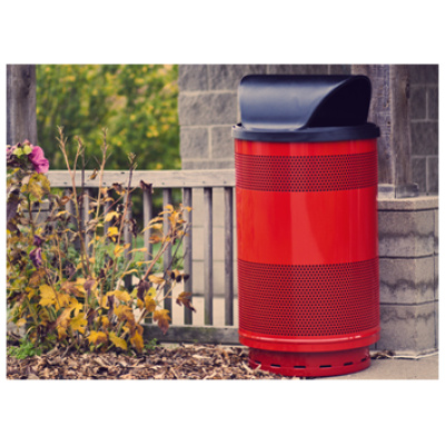 commercial trash cans