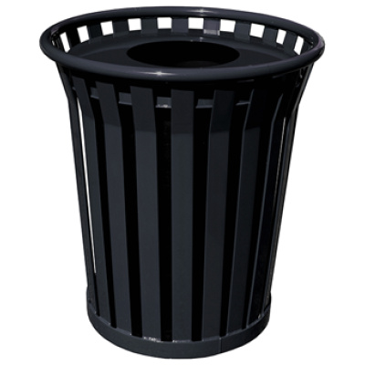 outdoor garbage can