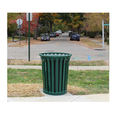 Outdoor Trash Cans at