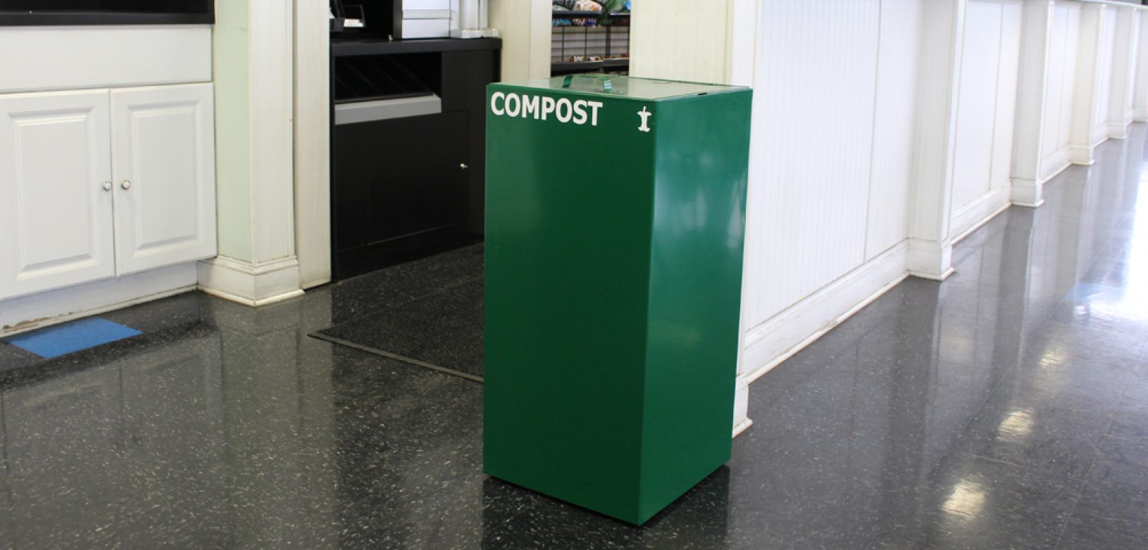 Witt Industries Green Compost Bins Collection Indoor Waste Receptacles