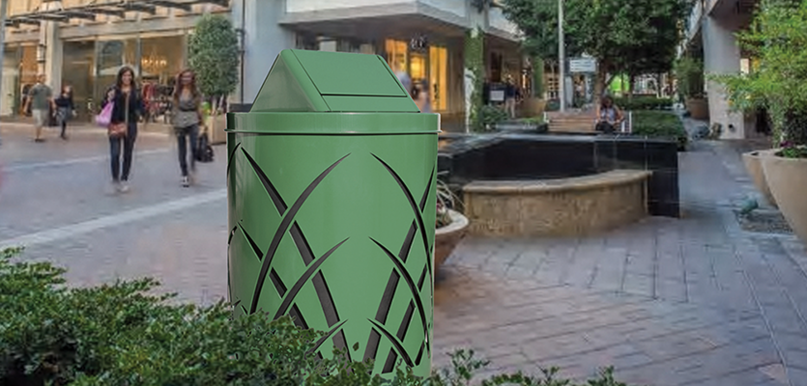 Sawgrass Collection, Outdoor Garbage Can